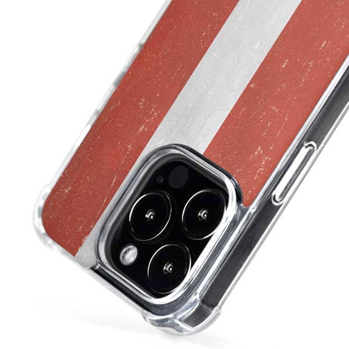 Latvia Flag Distressed iPhone 16 Pro Max MagSafe Case