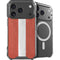 Latvia Flag Distressed iPhone 18 Pro MagSafe Case