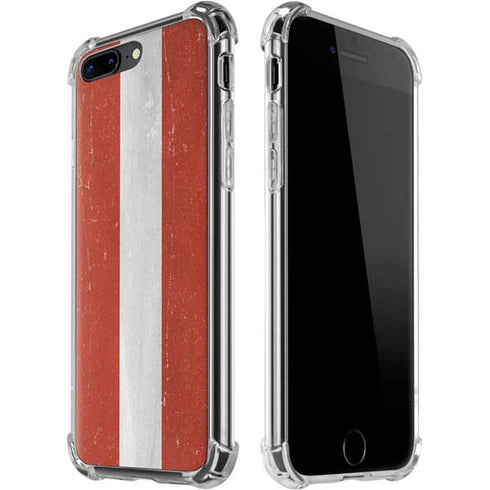 Latvia Flag Distressed iPhone Cases