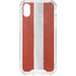 Latvia Flag Distressed iPhone XS Clear Case