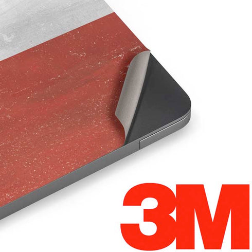 Latvia Flag Distressed Apple MacBook Air Skin