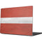 Latvia Flag Distressed Apple MacBook Pro 14-inch Skin