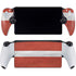 Latvia Flag Distressed PlayStation Portal Remote Player Skin