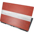 Latvia Flag Distressed Dell Precision Skin