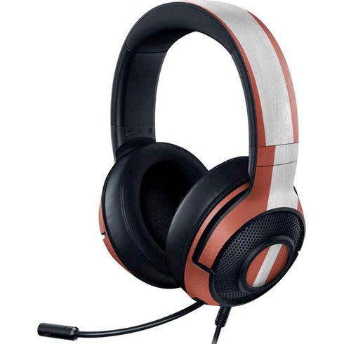 Latvia Flag Distressed Razer Kraken X Skin