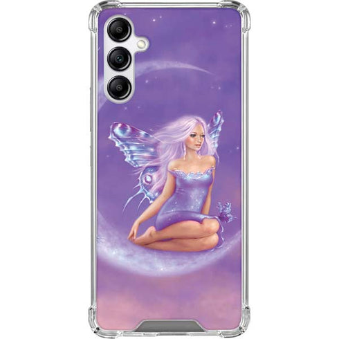Lavender Moon Fairy by Rachel Anderson Gabb Phone 4 Clear Case
