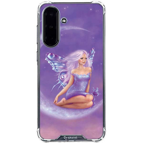 Lavender Moon Fairy by Rachel Anderson Galaxy A36 5G Clear Case