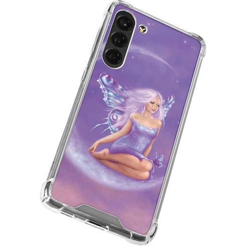 Lavender Moon Fairy by Rachel Anderson Galaxy S24 FE Clear Case