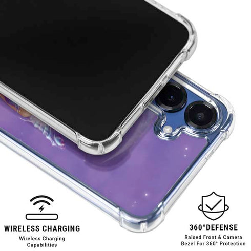 Lavender Moon Fairy by Rachel Anderson Galaxy S25 Plus Clear Case