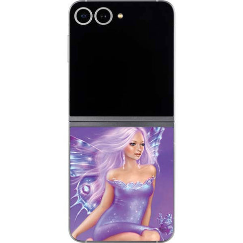 Lavender Moon Fairy by Rachel Anderson Galaxy Z Flip6 Skin