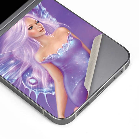 Lavender Moon Fairy by Rachel Anderson Galaxy Z Flip6 Skin