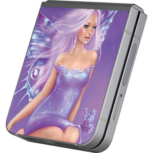 Lavender Moon Fairy by Rachel Anderson Galaxy Z Flip6 Skin