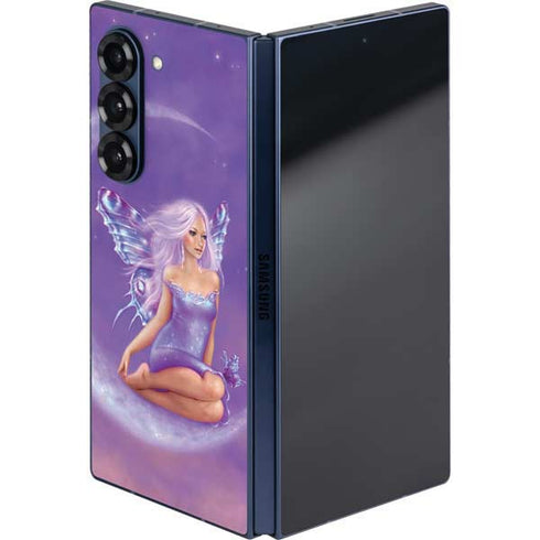 Lavender Moon Fairy by Rachel Anderson Galaxy Z Fold6 Skin