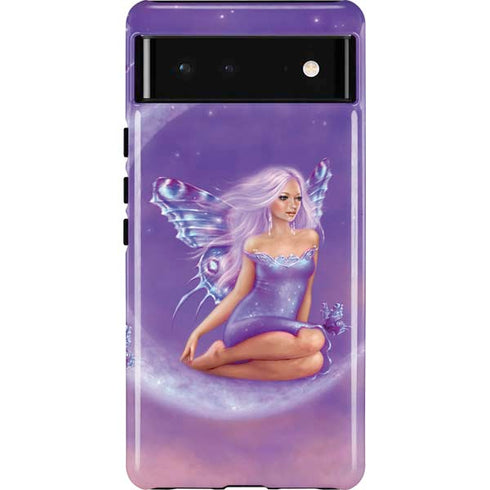 Lavender Moon Fairy by Rachel Anderson Pixel Cases