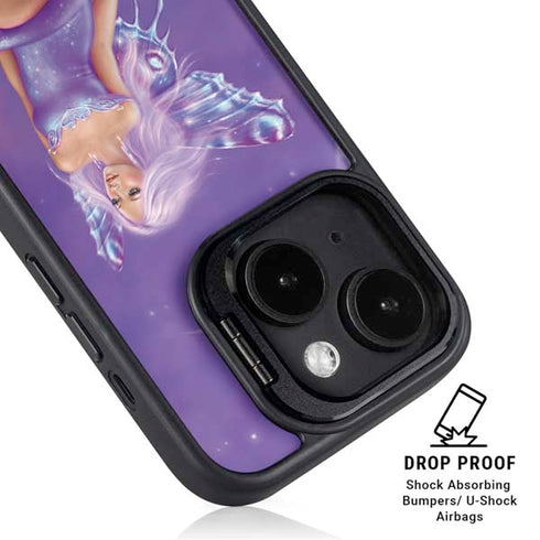 Lavender Moon Fairy by Rachel Anderson iPhone 13 Kickstand Case