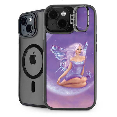 Lavender Moon Fairy by Rachel Anderson iPhone 14 Plus Kickstand Case