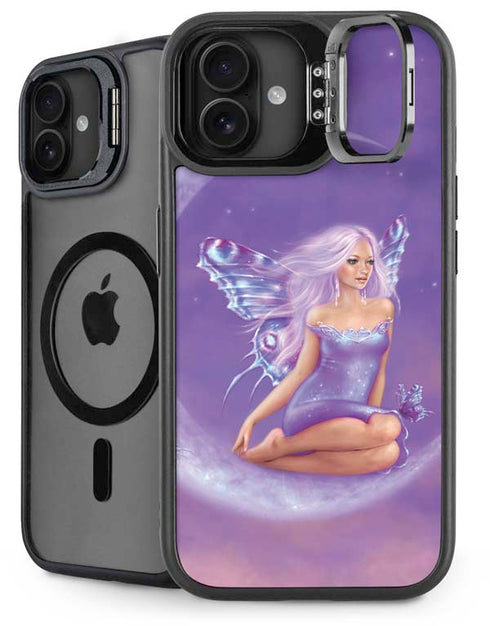 Lavender Moon Fairy by Rachel Anderson iPhone 16 Plus Kickstand Case