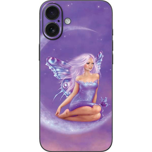 Lavender Moon Fairy by Rachel Anderson iPhone 16 Plus Skin