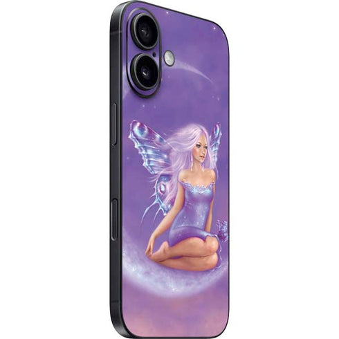 Lavender Moon Fairy by Rachel Anderson iPhone 16 Plus Skin