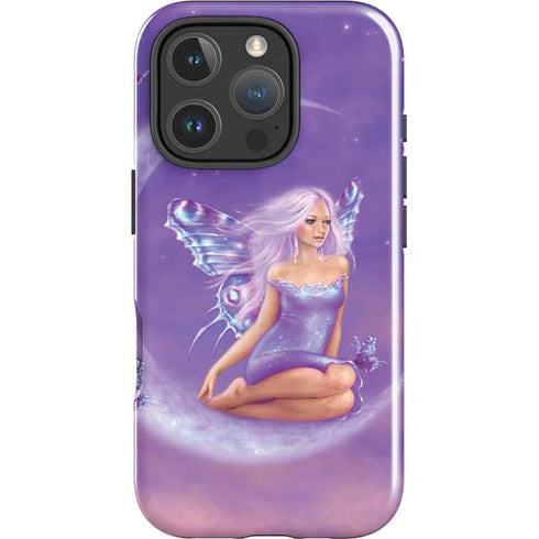 Lavender Moon Fairy by Rachel Anderson iPhone 16 Pro Impact Case