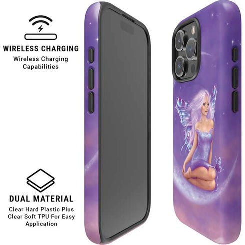 Lavender Moon Fairy by Rachel Anderson iPhone 16 Pro Max Magsafe Impact Case