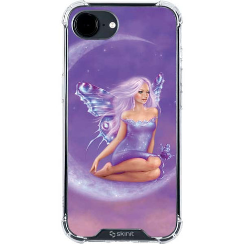 Lavender Moon Fairy by Rachel Anderson iPhone 16e Clear Case
