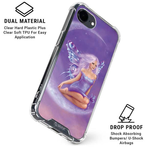 Lavender Moon Fairy by Rachel Anderson iPhone 16e Clear Case