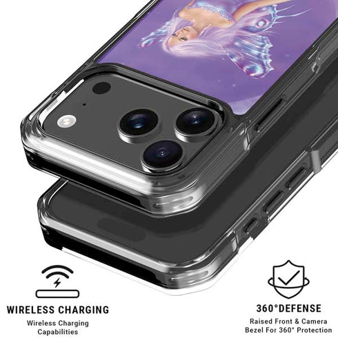 Lavender Moon Fairy by Rachel Anderson iPhone 18 Pro Clear Case