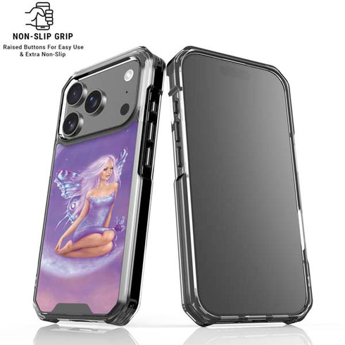 Lavender Moon Fairy by Rachel Anderson iPhone 18 Pro Clear Case