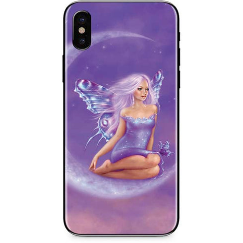 Lavender Moon Fairy by Rachel Anderson iPhone XS Max Skin