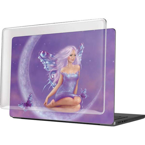 Lavender Moon Fairy by Rachel Anderson MacBook Pro 14in (2021-24) Case plus Skin