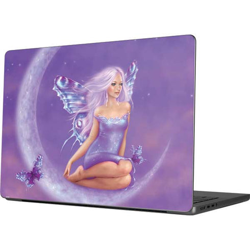 Lavender Moon Fairy by Rachel Anderson Apple MacBook Pro 14-inch Skin