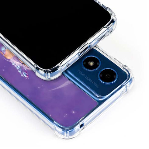 Lavender Moon Fairy by Rachel Anderson Moto G 5G (2024) Clear Case