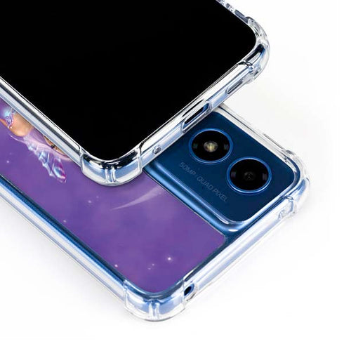 Lavender Moon Fairy by Rachel Anderson Moto G Play 4G (2024) Clear Case