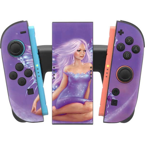 Lavender Moon Fairy by Rachel Anderson Nintendo Switch 2 (2025) Joy-Con Controller Skin