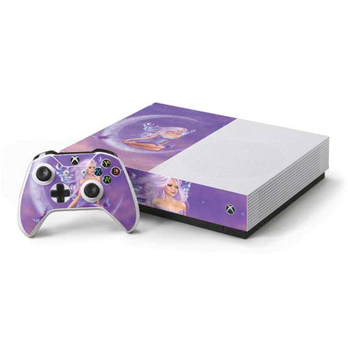 Lavender Moon Fairy by Rachel Anderson Xbox One S All-Digital Edition Bundle Skin