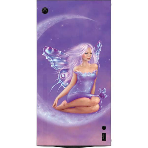 Lavender Moon Fairy by Rachel Anderson XBox Series X Digital Edition Console Skin