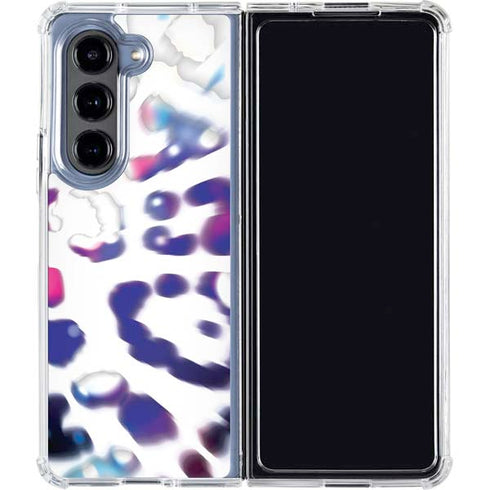 Lavish Leopard Galaxy Z Fold5 5G Clear Case