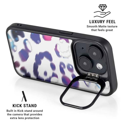 Lavish Leopard iPhone 14 Kickstand Case