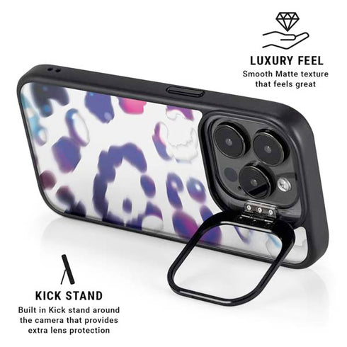 Lavish Leopard iPhone 15 Pro Kickstand Case