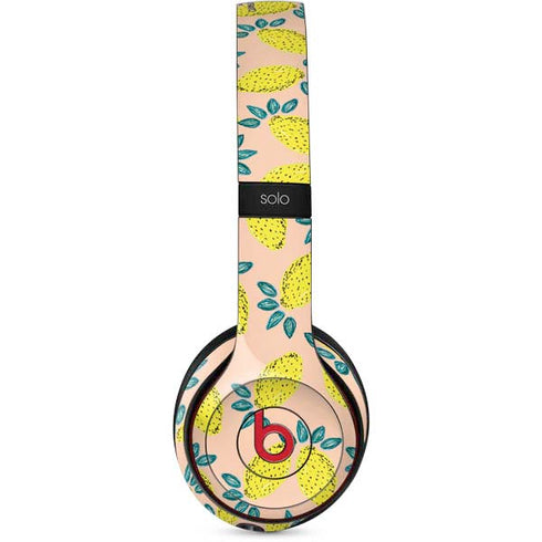 Bouffants and Broken Hearts Lemon Party Beats Solo 3 Wireless Skin
