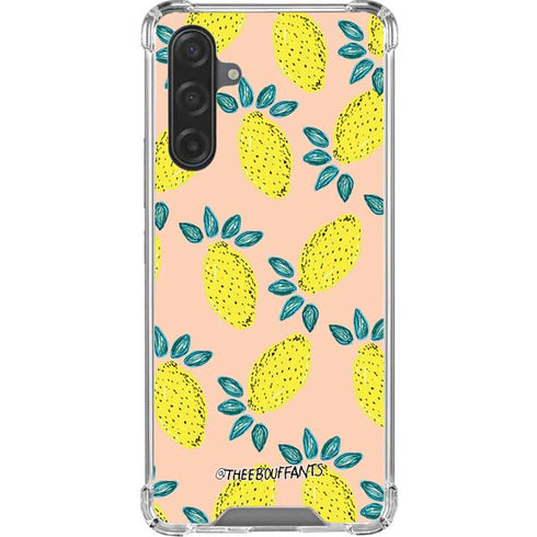 Bouffants and Broken Hearts Lemon Party Galaxy A17 Clear Case