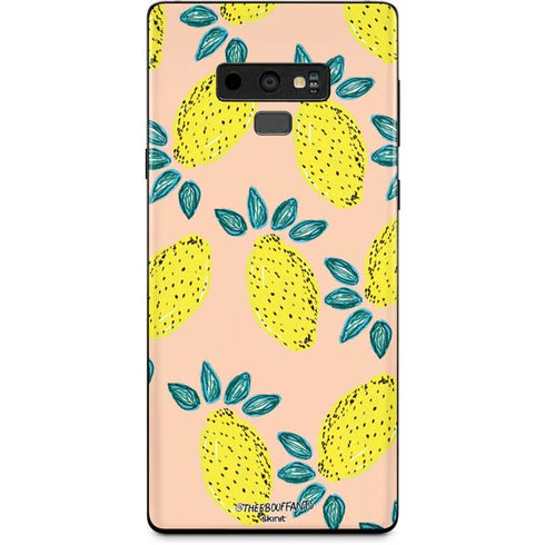 Bouffants and Broken Hearts Lemon Party Galaxy Note 9 Skin