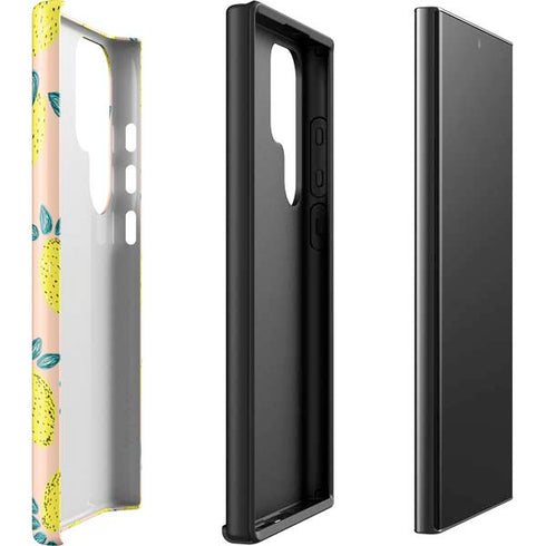 Bouffants and Broken Hearts Lemon Party Galaxy S23 Ultra Pro Case