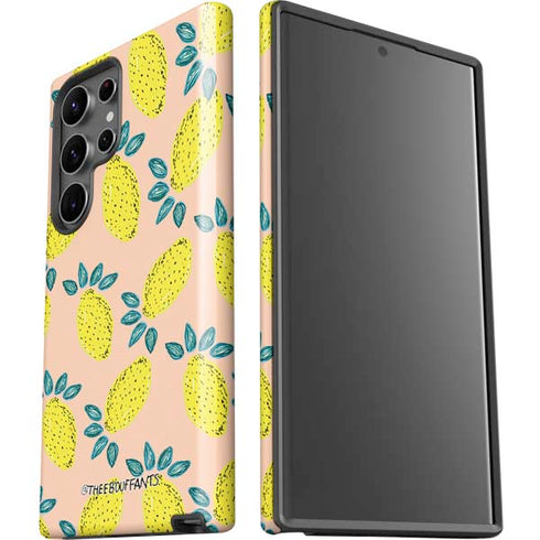 Bouffants and Broken Hearts Lemon Party Galaxy S23 Ultra Pro Case