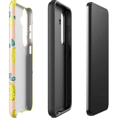 Bouffants and Broken Hearts Lemon Party Galaxy S25 Impact Case