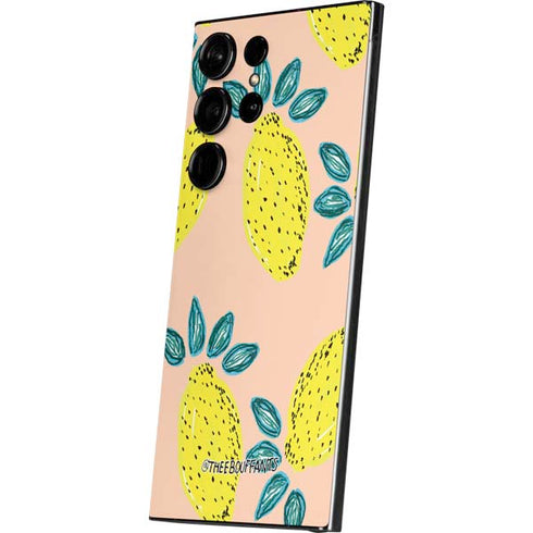 Bouffants and Broken Hearts Lemon Party Galaxy S24 Ultra Skin
