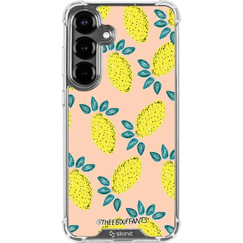 Bouffants and Broken Hearts Lemon Party Galaxy S26 Clear Case
