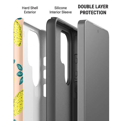 Bouffants and Broken Hearts Lemon Party Galaxy S26 Ultra Impact Case