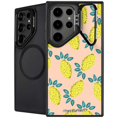 Bouffants and Broken Hearts Lemon Party Galaxy S26 Ultra Kickstand Case